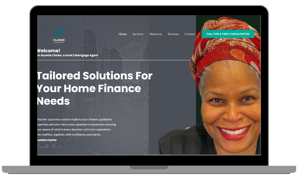 Clarke Mortgages Homepage-EXDS